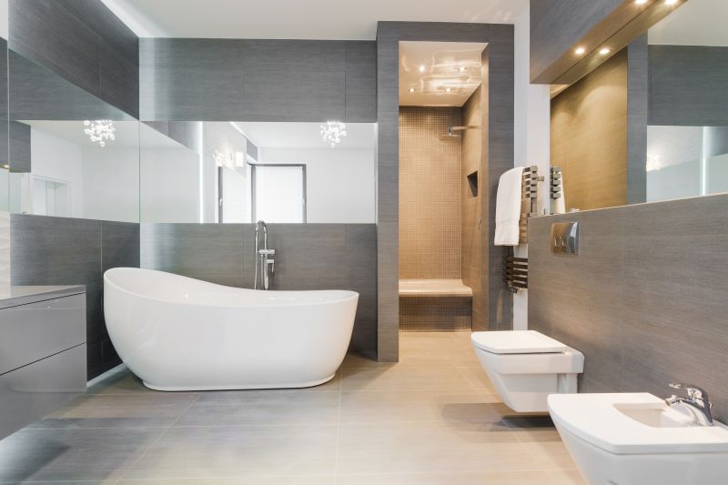 Modern Corner Tub